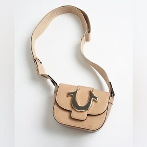 True Religion Mini Front Flap Crossbody Bag